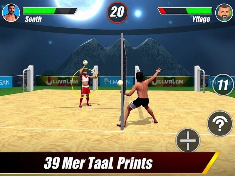 Himalayan Volley Legends X Gameplay Screenshot